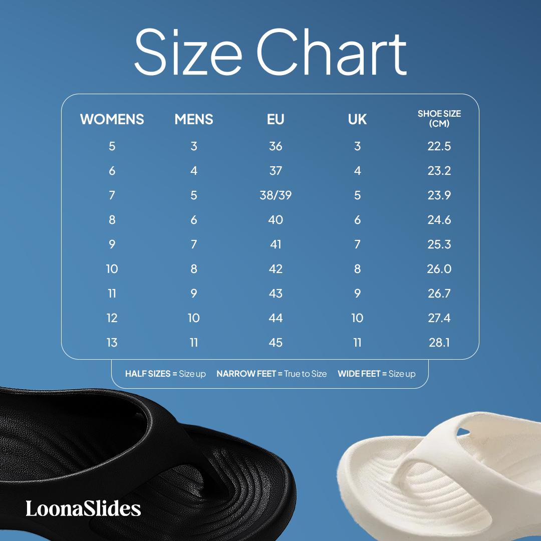 Loona Slides Comfort Arch Support Flops