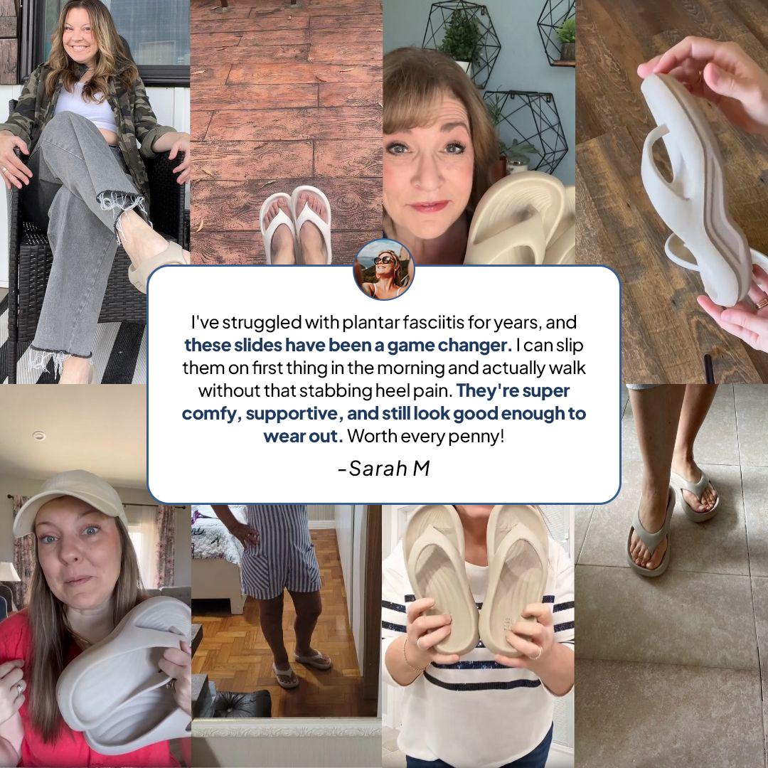 Loona Slides Comfort Arch Support Flops